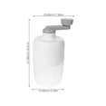 thumbnail image 2 of UPGRATOR 1Pc Manual Ice Crusher Blue Ice with Non Slip Base for Kitchen Use, 2 of 8