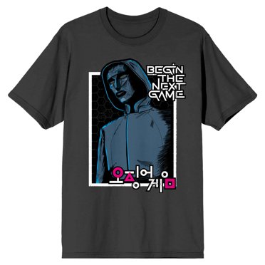 Squid Game Begin The Next Game Charcoal T-Shirt