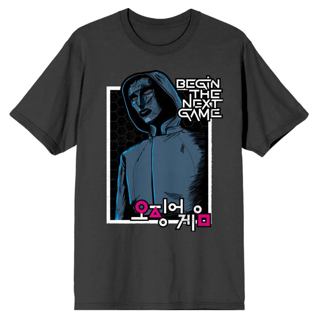 Squid Game Commence le Prochain Match T-Shirt Charbon