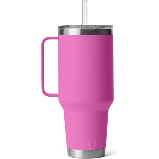 YETI Rambler 42 oz Straw Mug, Vacuum Insulated, Stainless Steel