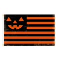 thumbnail image 1 of Drapeau d'Halloween à Rayures 3 X 5 Pi Grand Drapeau de Maison Fête Cour Décoration Extérieure Décorations d'Halloween, 1 of 9