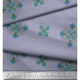 thumbnail image 3 of Soimoi Modal Satin Fabric Damask & Mandala Decorative Printed Craft Fabric by The Yard 42 Inch Wide, 3 of 3