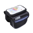 thumbnail image 1 of Xingzhi Front Bike Bag Long-time Service Premium Material Assorted Colors Waterproof Cycling Pouch Phone Mount Bicycle Accessories Blue【S】 Blue【S】 1Set, 1 of 6