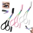 thumbnail image 1 of Dvkptbk Eyebrow trimmer 3PCS Eyebrow Trimmers Scissor New Eyebrow Scissors with Comb Precision Eyebrow Trimming Scissors Non-Slip Eyebrow Cutter Hair Removal Eyebrow Scissors, 1 of 9