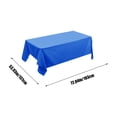 thumbnail image 3 of SPOORYYO Disposable Tablecloths for Parties, Picnics, and Events - 54x72 Inches, Strong Stain Resistance, Easy Cleanup, Available in Multiple Colors, 3 of 6