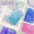thumbnail image 4 of Small Card Brick Small Card Brick Own Chain Thickened Creative Reinforced Novelty DIY Multicolor Optional Quicksand Design Goo Card Brick Stationery Accessories, 4 of 6