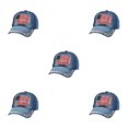 thumbnail image 1 of Decodeary Fashionable Baseball Cap Adjustable And Sun Defended Multi-colors Hat Denim 3 5Set, 1 of 6