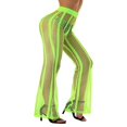thumbnail image 4 of Pantalon en Maille Ajourée pour Femmes, Pantalon de Couverture en Résille Transparent, Coupe Ample, Bas de Bikini, Tenue de Boîte de Nuit de Plage, 4 of 6