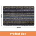 thumbnail image 2 of Experience Unmatched Comfort with our 20x32in Tribal Style Bath Rug Runner - Non-Slip, Soft Luxury Microfiber, Machine-Washable Bathroom Rugs. Perfect for Your Tub and Shower Floors!, 2 of 5