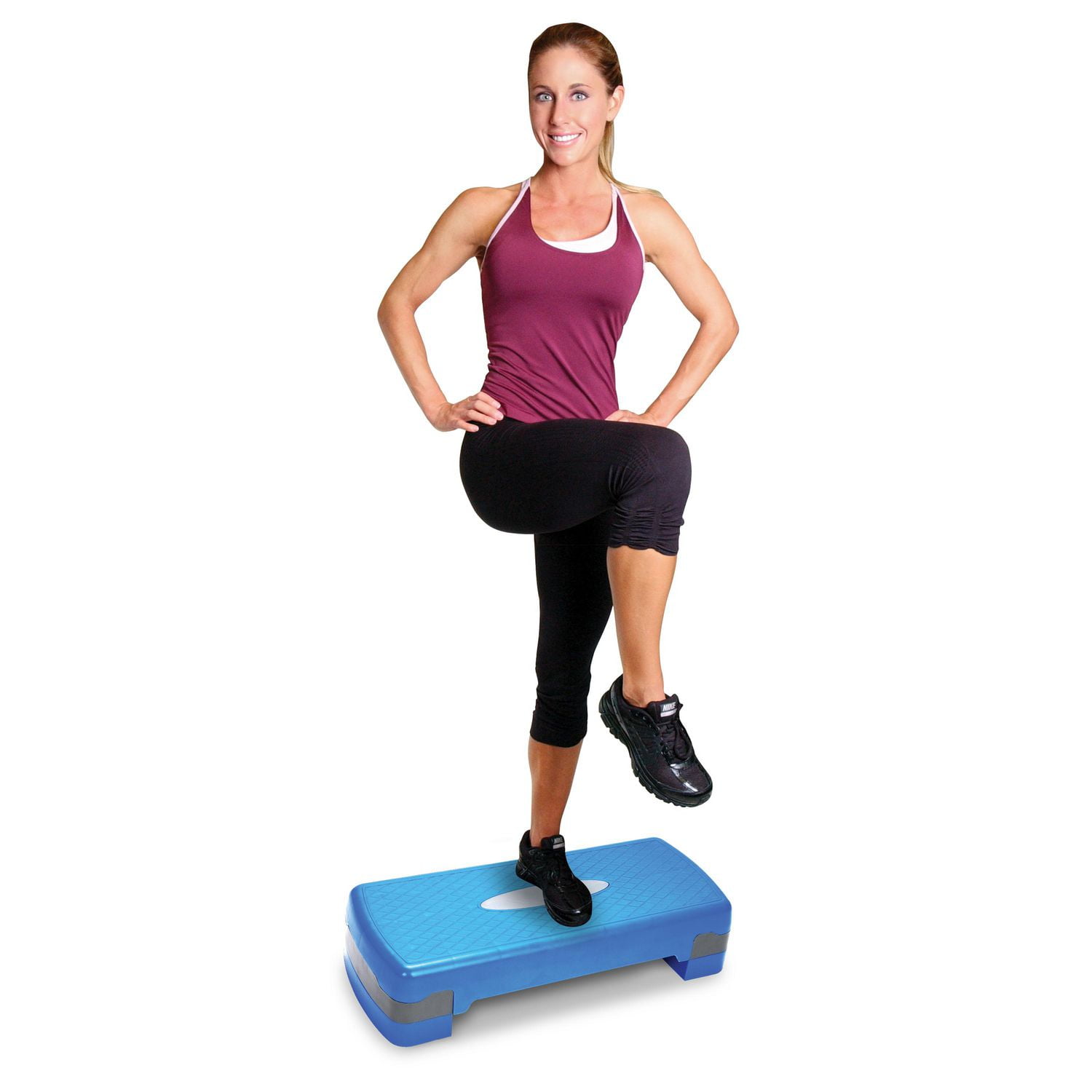 Tone Fitness Aerobic Stepper Platform, Blue