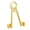 Yellow, variant on Multimeter Probe Holder Adjustable Universal Fixing Clip Practical Tool Organizer For Outdoor Home Use Durable Design