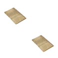 thumbnail image 2 of Youkk Polyester Chenille Bath Mat - Strong Water Absorption Exquisite Crafted Soft Texture No Shedding Camel 40cm*60cm 2Set, 2 of 6