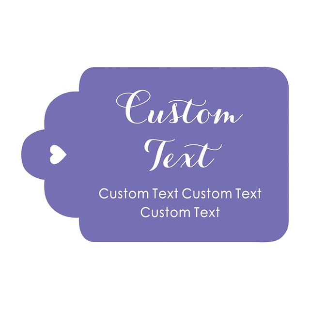100 PCS Personalized Paper Hang Tags Made Any Text Custom Tags Wedding Favor Gifts