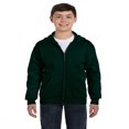 thumbnail image 1 of ComfortBlend Boy's EcoSmart Full-Zip Hoodie Sweatshirt, Style P480, 1 of 1