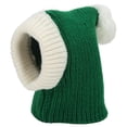 thumbnail image 1 of Dog Christmas Headgear, Wool Material Fashion Style Cute Appearance Exquisite Workmanship Dog Winter Hat  For Cats For Medium Dogs For Small Dogs Red,Green, 1 of 8