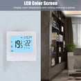 thumbnail image 3 of Thermostat Smart Tuya WiFi Thermostat 3A Digital Programmable LCD Display Underfloor Heating Temperature Controller Digital Intelligent Wall Thermostat for Water Heating, 3 of 7