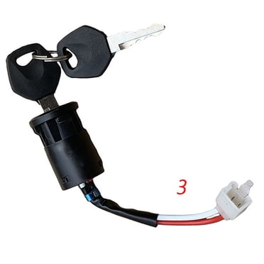 Interrupteur de Démarrage à Clé d'Alimentation pour Voiture Électrique pour Enfants, Interrupteur de Clé pour Voiture Jouet à Chevaucher