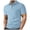 Light Blue, variant on Ketyyh-chn99 Long Sleeve Polo Shirts for Men Knit Polo Men's Short Sleeved T Shirt Casual Comfortable Top Size for L,Blue