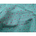 thumbnail image 4 of oneOone Silk Tabby Fabric Leaves & Flower Floral Print Fabric by Yard 42 Inch Wide, 4 of 4