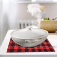 thumbnail image 4 of Napperons Ronds Petits pour Cuisine, Ensemble de Table pour 4, Napperons pour Table à Manger, Ensemble de Table de Cuisine Ronde Haute pour 4, Ensemble de Table Ronde pour 10, Napperon de Noël, Nappe en Lin, 4 of 4