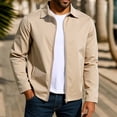 thumbnail image 1 of Yusimy Men's Lightweight Casual Bomber Jacket - Color Block Design Classic Varsity Style, 1 of 9