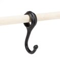 thumbnail image 1 of Set of 2 Black Cast Iron Dowel Hook, 1 of 2