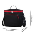 thumbnail image 2 of Product Category Lunch Bag 1 | Product Title Men's Reusable Insulated Lunch Bag 10L with Adjustable Shoulder Strap for Work School Outdoor Activities | Platform Competitor Title Analysis Ignoring, 2 of 3