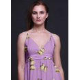 thumbnail image 4 of Bimba Robe Longue Chic Imprimée Papillon pour Femme, Style Bohème, Maxi d'Été, Tenue de Plage - Moyen, 4 of 6
