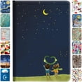 thumbnail image 1 of iPad 7.9 Inch Mini 3 Mini 2 Mini 1 [ Mini 3rd 2nd 1st ] Gen A1599 A1489 A1432 MH3F2LL/A MH3G2LL/A MH3E2LL/A Smart Auto Sleep Wake Slim Adjustable Viewing Angle Stand Printed Flip Cover - Night Sky, 1 of 7