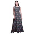 thumbnail image 1 of Bimba Robe Longue Débardeur Maxi à Fleurs pour Femme, Col Rond, Imprimée, Robe de Soirée - XX-Grand, 1 of 1