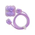 thumbnail image 1 of Chargers Cable Protective Cover  Protector for Mobile Phone Bow Knot, 1 of 8