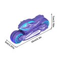 thumbnail image 3 of ToyKingdee Electric Motorcycle Vehicle Toys Luminous Lights, Music, Driving Deformation & 360° Rotation Birthday Gifts, 3 of 6