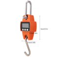 thumbnail image 2 of Weighting Scale, Portable LCD Digital Electronic Mini Hanging Weighting Scale 300kg with Hook, Heavy Duty Industrial LED Full Screen Hanging Hook Scales, 2 of 9