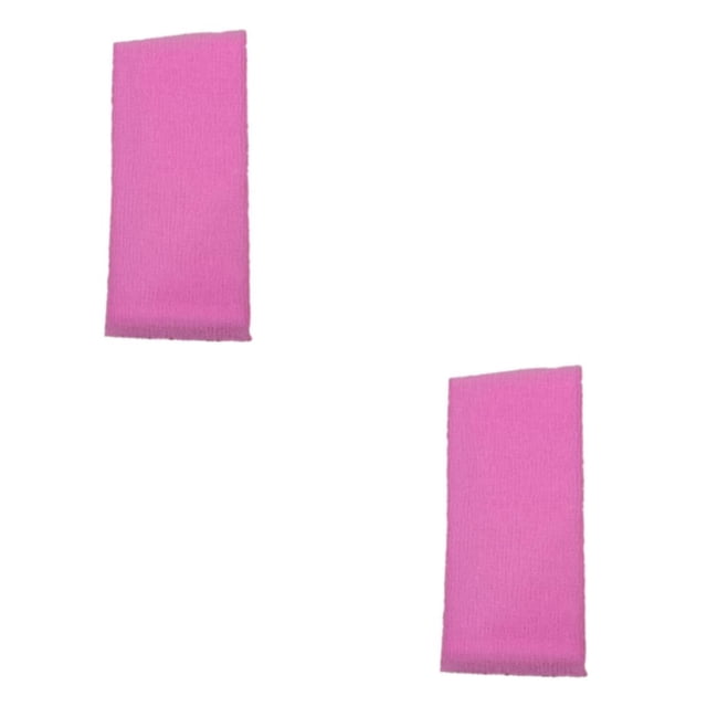 kurtrusly Exfoliating Washcloth Towel Soft Absorbent And Skin Friendly Multifunctional Exfoliating Bath Cloth pink 2Set