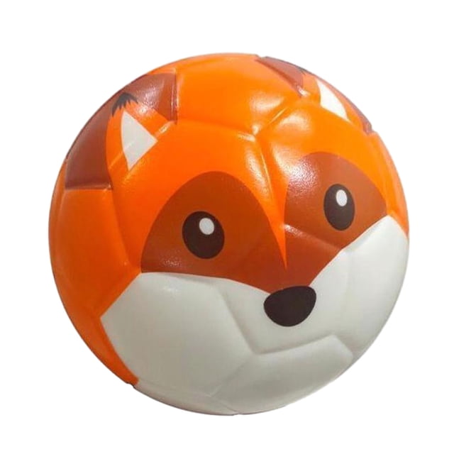 fastboy Animal Patterns PU Football Fun For Kids Of All Ages Gift Idea Mini Soccer Ball Fox 15CM