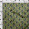thumbnail image 2 of oneOone Viscose Jersey Fabric Leaves & Floral Block Fabric Prints By Yard 60 Inch Wide, 2 of 4