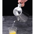 thumbnail image 3 of yuksok Stainless Steel Teapot Accessories Built-In Filter Durable Teaware Cold Water Pot Coffee Pot Coffee Kettle for Party Home Restaurant Cooker 1.2L, 3 of 9