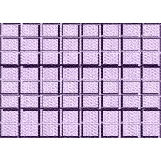 Ahgly Company Machine Washable Indoor Rectangle Transitional Purple Flower Purple Area Rugs, 2' x 4'