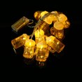 thumbnail image 3 of 10FT 20LED Christmas Beer Mug String Lights Decorative Fairy Lights LED Hanging Lights Always On, 3 of 8