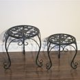 thumbnail image 2 of Ensemble de Deux Tabourets Ronds pour Plantes, 2 of 3