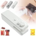 thumbnail image 1 of Jusqu'à 60 % de Réduction Ggdda Amélioré 2 en 1 Scelleuse Alimentaire Portable Rechargeable 2024 Mini Machine de Scellage Portable pour Collations Stockage Frais de Légumes Fournitures de Rentrée, 1 of 9
