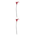 thumbnail image 3 of kurtrusly Wedding Decor With Simulated Calla - Choose Variety Of Colors And Styles With High 3D And Simulation Durable PU Big Red 2PCS, 3 of 6
