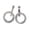 Silver, variant on Up to 65% Off Fashion Luxury Round Diamond Earrings Rhinestone Glitter Earrings For Women, Diamond Hoop Earrings For Women Necklace Rings Earring Jewelry on Clearance