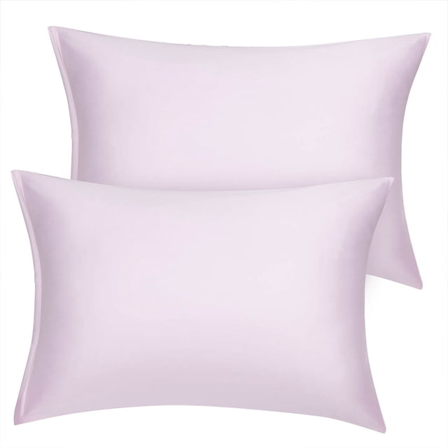 Unique Bargains Satin Pillowcase Zippered Silky Sateen