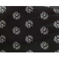 thumbnail image 4 of oneOone Georgette Viscose Fabric Floral Block Printed Fabric 1 Yard 42 Inch Wide, 4 of 4