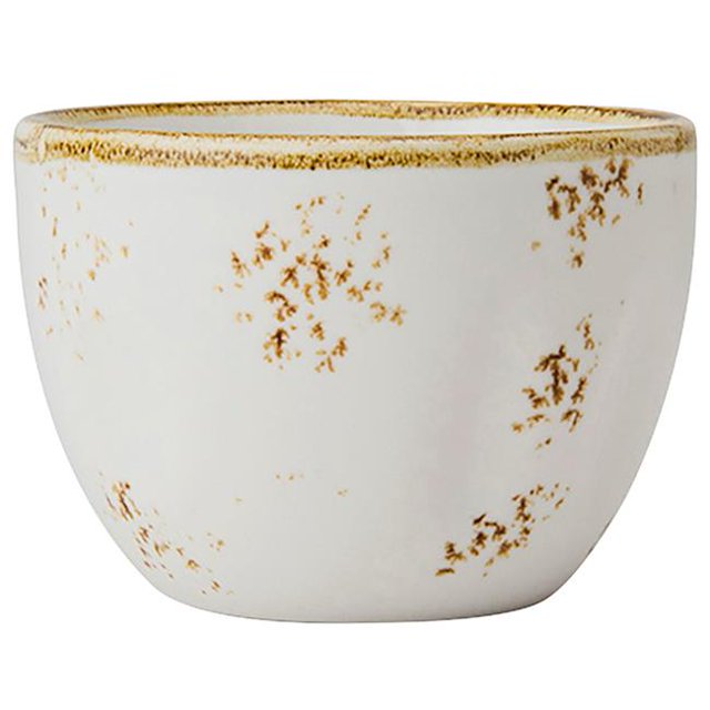 Tuxton GGA-042 8 oz Geode Agave Bouillon Cup, White