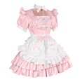 thumbnail image 3 of French Maid Dress Pure Maid Uniform Suit Short Sleeve Square Neck Dress, 3 of 4