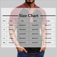 thumbnail image 3 of EOYWHK Mens Henley Shirts Retro Business Shirts Color Blocked Raglan T-Shirt Loose Fit Button Up Work Office Tops Flyer, 3 of 7