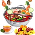 thumbnail image 4 of Two-flavor Hot Pot, With Hollow Handle Hot Pot, Thicken Lightweight For Kitchen Induction Cooker, 4 of 6