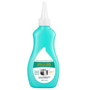 Vwrxbz Nettoyeur en acier inoxydable pour l'élimination de l'échelle de fond de pot, gel de la tache d'huile d'Utensile de cuisine 150ml